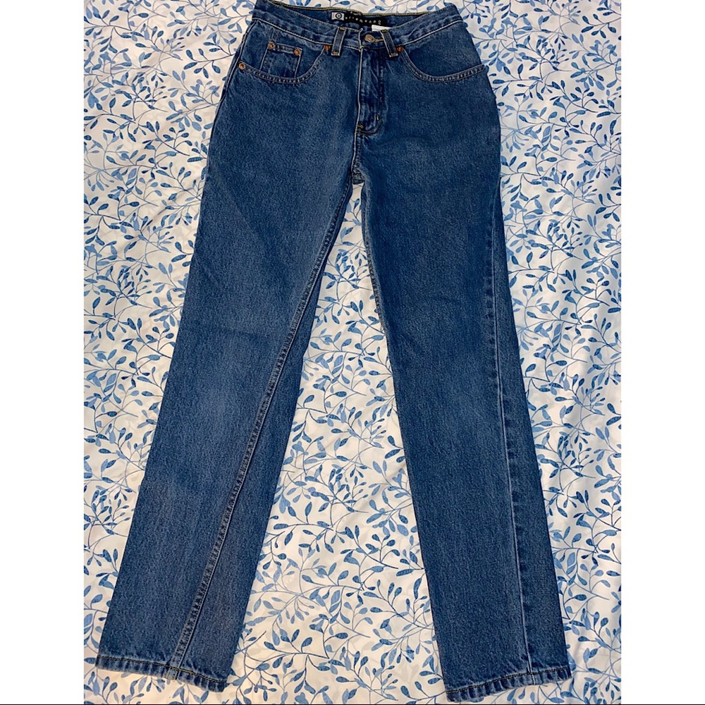 Ellemenno Juniors High Waisted Mom Jeans